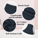 Neutocd Toddler Baby Girl 2-Pack Pants Bell Bottom Infant Baby Girl Solid Ribbed Cotton Leggings by TinyTreasures Baby Boutique