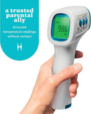 HoMedics Non-Contact Infrared Forehead Thermometer, Clinically Proven Fast Accurate Results, High-Fever Alert with 4-in-1 Readings by TinyTreasures Baby Boutique