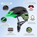 OnBros Kids Bike Helmet - Bike Helmets for 5-14 Boys or Girls with Visor, Children Bicycle Helmet for Skateboard Mountain Scooter Road Cycling, Lightweight and Adjustable 50-57CM by TinyTreasures Baby Boutique