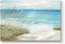 cozy country Coastal Wall Art 45"x30" - Beach Pictures Ocean Canvas Decor - Nautical Artwork Seascape Hand Painting for Living Room, Sea House by CozyNest Decor
