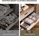 DIMJ Drawer Organizer Clothes 15 Pack - Foldable Dresser Organizer for Nursery, Bedroom, Closet - Pink Dividers for Baby Clothes, Underwear, Clothing, Sock, Belt, Tie by CozyNest Decor