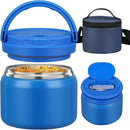 14oz Thermo Food Jar for Kids,Insulated Vacuum Food Jar for Hot & Cold Leak Proof Lunch Container Stainless Steel Wide Mouth Soup for School Travel by TinyTreasures Baby Boutique