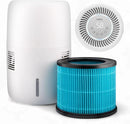 Humea Smart Evaporative Humidifier with WiFi & App Control - 3L Tank, 4 Speeds, 300ml/h - Quiet, Mist-Free, No White Dust - Nightlight - For Allergies, Dry Skin, Better Sleep - White by TinyTreasures Baby Boutique