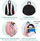 Wildkin JumpOff Jo 15-inch Kids Backpack – Durable, Adjustable, Ideal for School - Floral Watercolor by TinyTreasures Baby Boutique