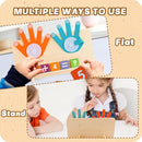 Preschool Learning Toys for Toddlers 3+ Years, Educational Number Counting Blocks for Kids, Homeschool Supplies for Math Manipulates, Finger Counting Math Toy, Montessori Toys for Kids Age 3+ by TinyTreasures Baby Boutique