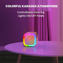 IROO Mini Karaoke Machine for Kids, 2025 TOP Toys Birthday Gifts Ideas for Girls Ages 4, 5, 6, 7, 8, 9, 10, 12+ Years Old, Portable MP3 Player with 2 Wireless Mics for Party by TinyTreasures Baby Boutique