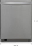 Kenmore Elite 24" Built-In Dishwasher - UltraWash Plus, TurboDry, QuietWash, SmartWash, TurboFlex Third Rack & Reach-Thru Handle - 15 Place Settings - 42 DBA - ENERGY STAR Certified - Stainless Steel by TinyTreasures Baby Boutique