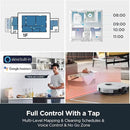 Eureka Robot Vacuum with Bagless Self Emptying Station, 2 in 1 Robotic Vacuum and Mop Combo, 60-Day Capacity, 4000Pa Suction, Auto Lifting Mop, LiDAR Navigation,NER E10s by CozyNest Decor