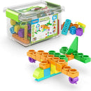 Engino STEAM Maker Junior- 10 Model Set, Stackable Building Blocks for Kids 4+, STEM Building Toys, Engineering Kit for Young Inventors, Educational Toys, Gift for Boys & Girls by TinyTreasures Baby Boutique