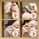 Face Sculptor - Beech Wood Massage Tool, Portable & Lightweight Scraping Tools, Wood Gua Sha, Relieve Tensed Muscle, Lymphatic Massage to Help Face & Body Circulation by CozyNest Decor