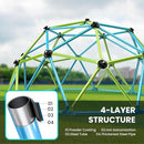 Easyego Climbing Dome, 10FT Jungle Gym with Swing for Kids 3 to 10 Outdoor Play Equipment, Supports 800lbs Toddler Play Set, Anti-Rust & Easy Assembly, Gift for Boys Girls by TinyTreasures Baby Boutique