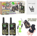 Kids Walkie Talkies Boys Toys Gifts for Kids Aged 5-12 Outdoor Toys 3 Miles Long Range 22 Channel 2 Way Radio fit Adventure Game Hunt Camp Toys 6 7 8 9 Years Old Boys Gifts by TinyTreasures Baby Boutique