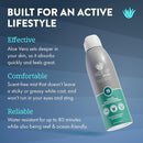 Aloe Up Sport Continuous Spray Sunscreen SPF 15 - Broad Spectrum UVA/UVB Sunscreen Protector for Face and Body - With Aloe Vera Gel - Fast Absorbing Sheer Formula - Reef Safe - Fragrance-Free - 6 Oz by TinyTreasures Baby Boutique