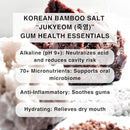 Bamboo Salt Toothpaste with nHA | Fluoride Free, Nano Hydroxyapatite, Remineralizing, Sensitive Teeth, Whitening - Dentist Recommended Oral Care - Pepperming & Pine Flavor, 3 Fl Oz 1 Pk by CozyNest Decor