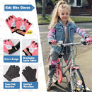 Soft-Style Kids Knee and Elbow Pads with Bike Gloves, Flexible Impact-Resistant Gear for Ages 2-11, Designed for Balance Bikes, Roller-Skating, and Skateboarding by TinyTreasures Baby Boutique