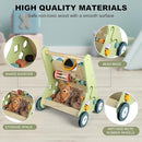Wooden Baby Walker Wheels,Baby Push Walker for Babies 6-12 Months Montessori,Toddler Walker Push Toy Wooden Activity Walker for Baby Boy,Walking Toys for 1 Year Old Learning to Walk Girl Christmas by TinyTreasures Baby Boutique