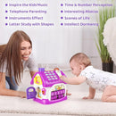 Marstone Montessori Toddler Toys for 1 Year Old Girl Gifts: 8 in 1 Multi-Functional Learning Baby Musical House for 1 2 3 Yr Old Girl and Boy Birthday Gifts, Educational Baby Toys 6-12, 12-18 Months by TinyTreasures Baby Boutique