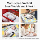 Baby Lounger Pillow for Infant Support Cushion Reflux Breastfeeding Pillow, Bottle Feeding, Tummy Time by TinyTreasures Baby Boutique