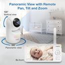 VTech 5.5" IPS Screen 720P Video Baby Monitor with Camera and Audio, Pan-Tilt-Zoom, Night Light, 2-Way Talk, Lullabies, Soothing Sounds, Long Battery Life, No WiFi: Advanced HD Plus by TinyTreasures Baby Boutique