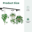 Plant Hanger Indoor Hanging Planters for Indoor Plants Hanging Plant Holder Black Metal Rod(Pot/Chain/Plant not Included by CozyNest Decor