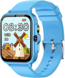 Smart Watch for Kids, 1.85" Fitness Tracker Pedometer Watch, Health, Sleep Monitor, Puzzle Games, Alarm Clock, Camera, Music Player, Torchlight, Activity, Gift Toys for 4 - 13 Years Old Boys and Girls by TinyTreasures Baby Boutique