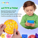 Sensory Fidget Toys for Children with Autism: Calming Gel-Filled Maze for Classroom and Home - Special Needs Sensory Toys for Kids Travel by TinyTreasures Baby Boutique