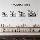 Happy Hour Metal Bar Sign - Personalized Wine Wall Art, Rustic Home Bar Decor, Custom Cocktail & Wine Themed Metal Signs for Indoor/Outdoor - MADE IN USA by CozyNest Decor