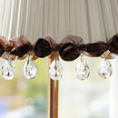 10pcs 38mm Clear Crystal Teardrops Chandelier Parts,Chandelier Crystal Prisms Pendants with Hook,Hanging Crystals for Lamp Window Christmas Tree Decoration Suncatcher by GreenHaven Gardens