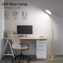 SUNMORY 32W/3000LM Floor Lamps, Super Bright LED Standing Lamp with Remote Control, Adjustable Tall Lamp with 350°Rotating Head, Modern Dimmable Torchiere Corner Lamp for Living Room, Bedroom, Office by CozyNest Decor
