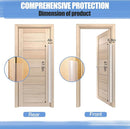 Finger Pinch Door Guard - Child Door Protector & Baby Proofing - 2 PCS Door Jam Shield Hinge Cover for 90 & 180 Degree Door Frames & Gates by TinyTreasures Baby Boutique