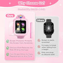 Smart Watch for Kids with 39 Games Touchscreen Camera Video, Music Player, Pedometer, Calculator, Calendar, Stopwatch, Flashlight, Alarm Clock 12/24 hr, Birthday Gifts Toys for Girls Ages 3-12 by TinyTreasures Baby Boutique