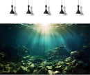 Deep Ocean Aquarium Background Under The Sea Fish Tank Background Underwater World Terrarium Backgrounds Ocean Floor Rock Aquatic Plants Aquarium Backdrop for Fish Tank Backgrounds Decors 30x12in by GreenHaven Gardens