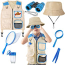 Kids Explorer Kit & Bug Catcher Kit, Kids Camping Gear for Kids, Outdoor Exploration Set with Vest & Hat, Ideal Outdoor Camping Adventure Toys for Ages 3 4 5 6 7 8 Boys Girls by TinyTreasures Baby Boutique