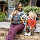 Joie Savvy Baby Carrier – Ergonomic, Adjustable Baby Carrier with 4 Carry Positions, Padded Shoulder Straps and Lumbar Support (Blackpepper) by TinyTreasures Baby Boutique