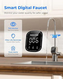 Waterdrop G3P800 Reverse Osmosis System, 800 GPD Fast Flow, NSF/ANSI 42 & 53 & 58 & 372 Certified, 3:1 Pure to Drain, Tankless Under Sink RO Water Filter System, LED Purifier, Smart Faucet by CozyNest Decor