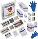 Children's First Aid Kit Refill - Xtra Large Size - 145 First Aid Supplies to Refill 2 Medium First Aid Kits from The Life Safety Pro by TinyTreasures Baby Boutique