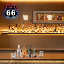 Ultrathin Route 66 Neon Sign Art Wall Lights for Bedroom Windows Glass Hotel Pub Cafe Wedding Birthday Party Gifts by CozyNest Decor