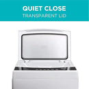 BLACK+DECKER 3.0 Cu. Ft. Portable Washer, 26.5 lb. Capacity Washing Machine, 6 Cycles, Quick Connect Sink Adapter and Drain Hose Included, Transparent Lid & LED Display, BPW30MW, White by CozyNest Decor