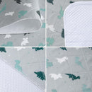Potty Training Pee Pads for Kids, Toddlers Mattress Pad 100% Waterproof, Non Slip 34''x 36'' Bed Wetting Pad for Twin Beds, Washable, Reusable Mattress & Sheet Protector, Dinosaur by TinyTreasures Baby Boutique