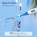 Boncare 10 Seconds Digital Thermometer for Adults and Kids - Accurate & Safe Rectal Thermometer for Baby with Fever Alarm, Oral Thermometer FSA HSA Eligible (Dark Blue) by TinyTreasures Baby Boutique