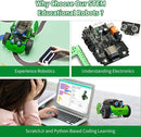 Q-Scout STEM Projects for Kids Ages 8-12, Coding Robot, Learn Robotics, Electronics and Programming Based on Scratch, Arduino and Python, Learning & Education Toys, Gifts for Boys and Girls by TinyTreasures Baby Boutique