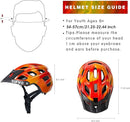 Kids Bike Helmet, SIFVO Kids Helmet 8+ Boys and Girls Bike Helmet with Cool Visor, Bike Helmets for Kids, Youth Bike Helmet Kids Mountain Bike Helmet Lightweight and Sturdy【55-58cm】 by TinyTreasures Baby Boutique