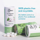 The Humble Co. Mint Toothpaste Tablets Fluoride-Free, 3pk - Anticavity, Fluoride Free Toothpaste Dental Tablets with Natural Ingredients, Dentist Developed Formula (Mint, 3 Pk) by CozyNest Decor