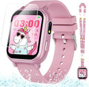 Waterproof Smart Watch for Kids Gift for Girls Age 5-12 with 32 Games, Dual Camera, Habit Tracking, Music Player, Video, Alarm Clock, HD Touchscreen Kids Smart Watch Birthday Toys for 3-12 Year Old by TinyTreasures Baby Boutique