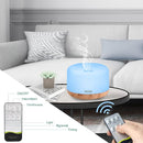 WGGE Essential Oil Diffuser, 500ml Premium Ultrasonic Vaporizer Aromatherapy Diffuser with 7 Color Changing, Timer, and Waterless Auto-Off with Remote Control. by TinyTreasures Baby Boutique