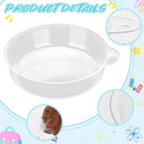 24 Pcs Stepping Stone Kit Includes Concrete Mold, Mosaic Tiles and Carving Tools, DIY Craft Handmade Stepping Stone Kit for Kids, Family, Garden Outdoor Decor, No Concrete Mix(Round,8.3 Inch) by GreenHaven Gardens