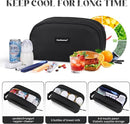 Small Cooler Bag Freezable Lunch Bag for Work School Travel,Leak-proof Small Lunch Bag,Small Insulated Bag For Kids/Adults,Freezer Lunch Bags,Freezable Snack Bag,Mini Lunch Bag Fit For Yogurt by TinyTreasures Baby Boutique