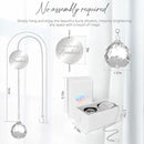 Memorial Gifts for Loss of Loved One, Unique Sympathy Idea, Clear Crystal Ball Grief Suncatcher, Rainbow Bereavement Box for Mom Dad Husband Son Daughter by GreenHaven Gardens
