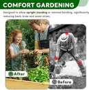 BSP Raised Garden Bed with Legs Outdoor Elevated Planter Box Flower Bed Wood Planter for Vegetable Herb Upgraded Solid Structure Growing Box Suitable for Backyard Patio and Balcony, 48”L X 24”W by CozyNest Decor
