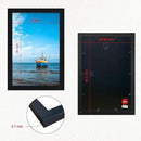 VCK 24x36 Solid Wood Poster Frames Black 3 Pack Picture Frame with Wall Mounting Hanging by CozyNest Decor